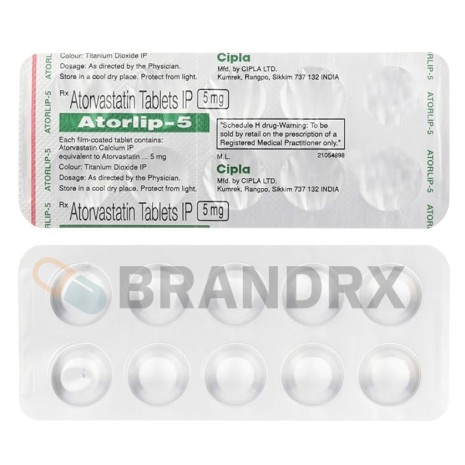 Atorlip 5 mg Cipla