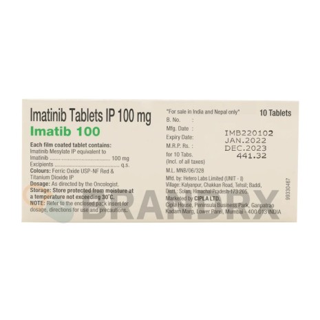 Imatib 100 mg Cipla