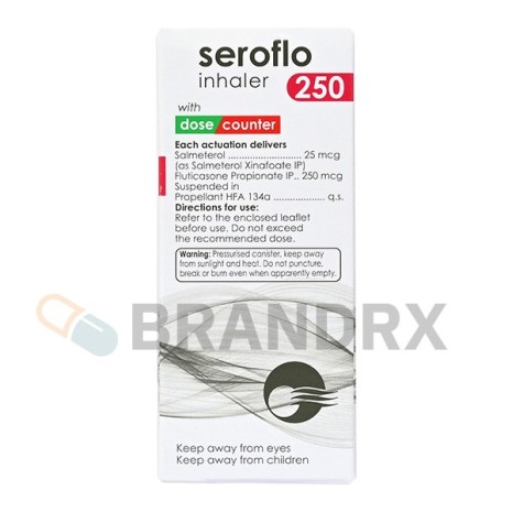 Seroflo Inhaler 120 MD 250 mcg Cipla