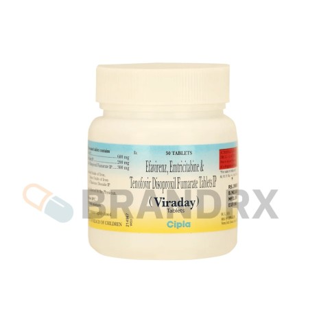 Viraday 600/200/300 mg Cipla