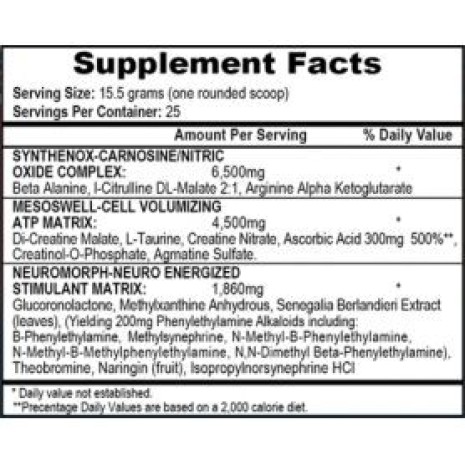 APS - Mesomorph 388g APS Nutrition