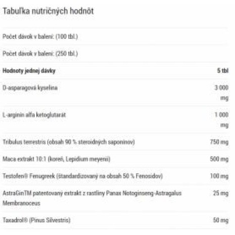 Amix Testo F-200 100 tabs AMIX