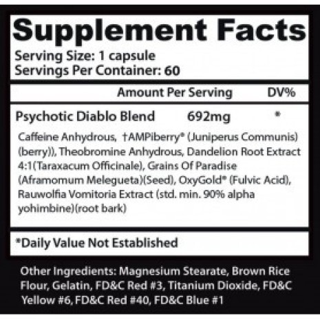 Insane Labz Psychotic Diablo INSANE LABZ